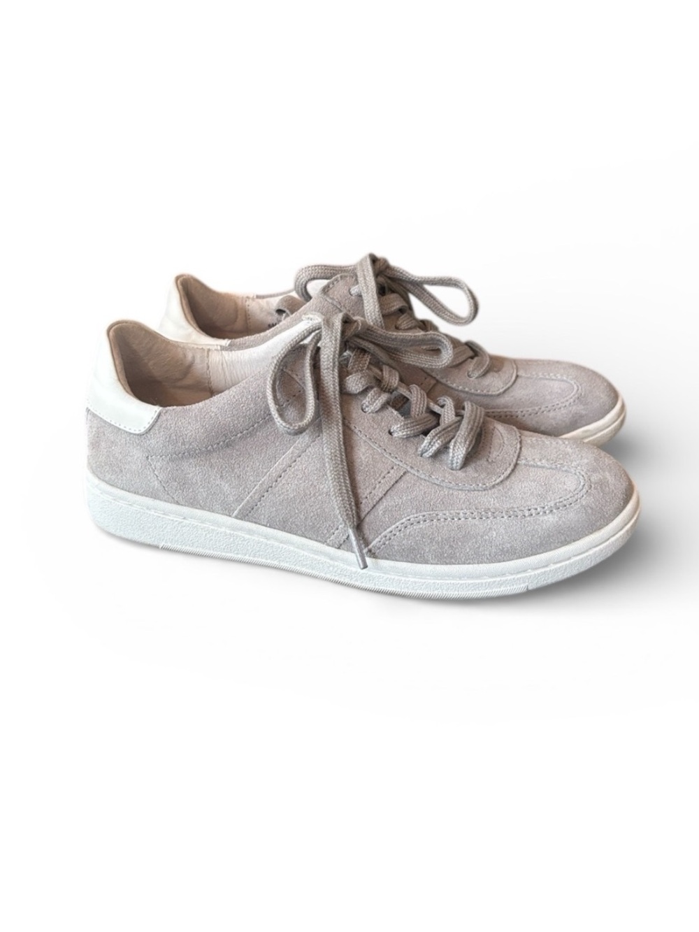 Sofft Ruby Retro Gray Suede Leather Sneakers Size 6‎